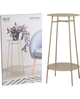 KM SIDE TABLE 2 LAYERS IRON PP Main Image
