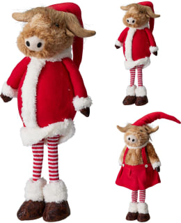 H&S ANT002090 XMAS 66CM LAJ.JOULU LEHMÄ Main Image