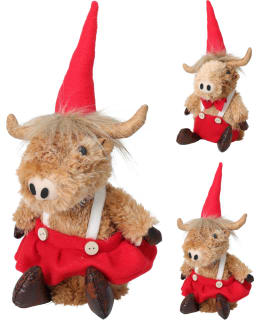 H&S ANT002080 XMAS 32CM LAJ.JOULU LEHMÄ Main Image