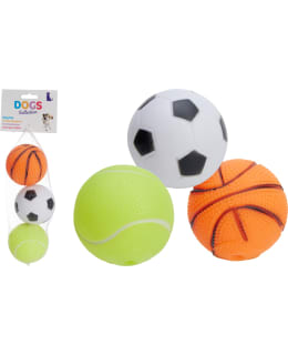 DOGS 485600120 DOG TOY BALL 6.5CM SET Main Image