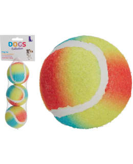 DOGS 485600130 3-PACK DOG TENNIS BALL Main Image