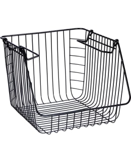 H&S C80654440 29X27X21CM BL BASKET Main Image