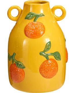 H&S HZ1250250 D13,5X20CM YE VASE Main Image