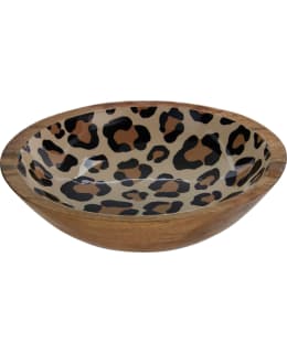 H&S A65250790 LEOPARD D30X6,5CM BOWL Main Image
