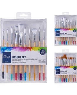 BRUSH SET 10 KPL SIVELLINSETTI Main Image