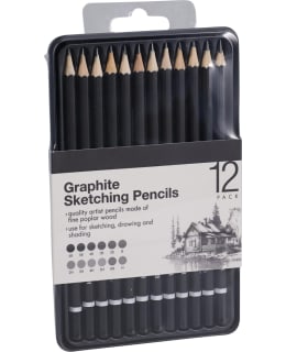 SKETCHING PENCIL 12 KPL VÄRIKYNÄT Main Image