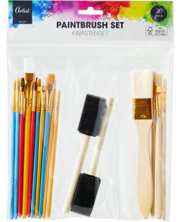 ARTIST PAINT 20KPL MAALAUSTARVIKESETTI Main Image