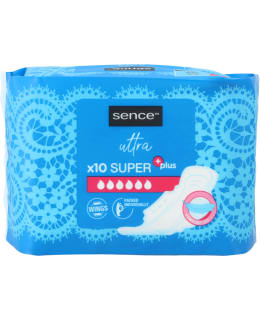 SENCE SUPER PLUS 10PCS SANITARY TOWELS Main Image
