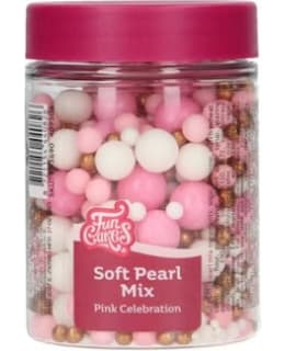FunCakes Soft Pearls Mix Pink Celebration 80g Main Image