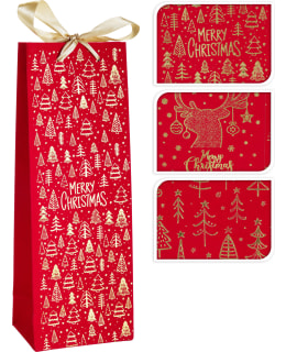 GIFTBAG BOTTLE 13X35CM LAHJAKASSI Main Image