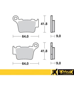 PROX REAR BRAKE PAD KTM125/150/200/250/3 Main Image