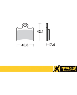 PROX REAR BRAKE PAD KTM85SX '11-20 + FRE Main Image