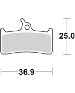 MOTO-MASTER 235-732641 BRAKE PAD BICYCLE Main Image
