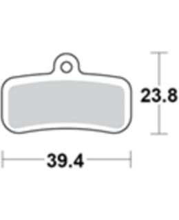 MOTOMASTER 235-730333 BRAKE PAD BICYCLE Main Image