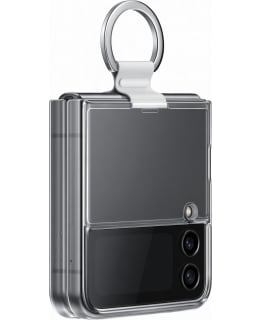 SAMSUNG Z FLIP4 CLR COVER W RING TRANSP Main Image