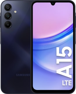 SAMSUNG GALAXY A15 LTE BLACK 128GB Main Image