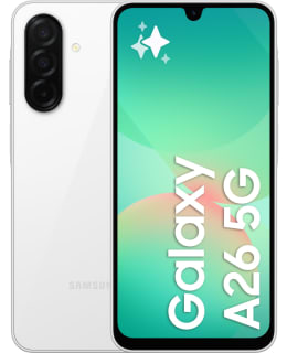 SAMSUNG GALAXY A26 5G WHITE 256GB Main Image