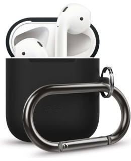 ELAGO AIRPOD KARBIINIHAKA MUSTA SUOJAKOT Main Image