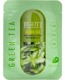 JIGOTT REAL AMPOULE GREEN TEA KASVOMASKI Main Image