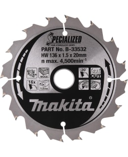 MAKITA 136X20X1,5MM Z-16 PYÖRÖSAHANTERÄ Main Image