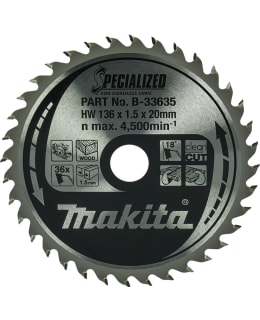 MAKITA 136X20X1,5MM Z-36 PYÖRÖSAHANTERÄ Main Image