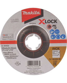 MAKITA X-LOCK 125X6MM HIOMALAIKKA Main Image