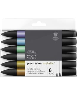 W&N METALLICMARKER SET 6 Main Image