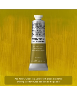 W&N 280 AZO YELLOW GREEN 37ML ÖLJYVÄRI Main Image