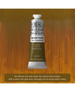 W&N 389 AZO BROWN 37ML ÖLJYVÄRI Main Image
