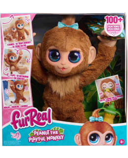 FurReal Peanut The Playful Monkey 40 cm interaktiivinen apina Main Image