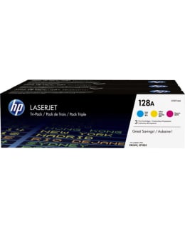 HP 128A CYM TRI-PACK LASERJET TONER CART Main Image