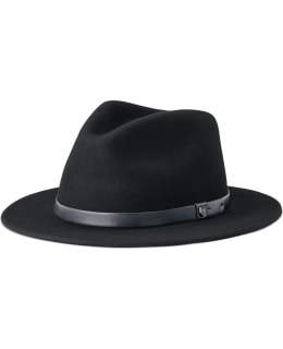 BRIXTON 10763-BKBLK-M M.FEDORA-HATTU Main Image