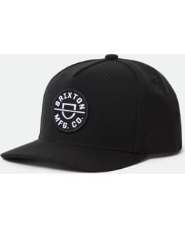 BRIXTON 11001-BLACK-O/S M.CREST SNAPBACK Main Image