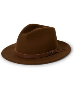 BRIXTON 11830-COFFE-XL M.FEDORA-HATTU Main Image