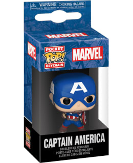 FUNKO POP KEYCHAIN: CAPTAIN AMERICA Main Image