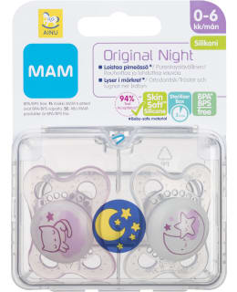 AINU MAM NIGHT SILIK. 0-6KK YÖTUTTI 2KPL Main Image