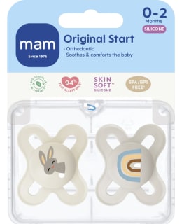 AINU MAM SILK TEAT 0-2M 2PCS SIL. TEAT Main Image