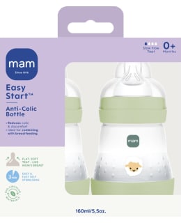 AINU MAM EASY ANTI-C 2X160ML BABY BOTTLE Main Image
