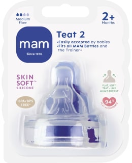 AINU MAM TEAT 2 2+M 2PCS NORM BOTT.TEAT Main Image