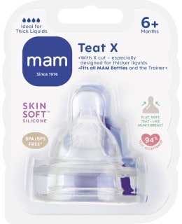 AINU MAM TEAT X 2PCS 6+M SIL. BUBBLETEAT Main Image