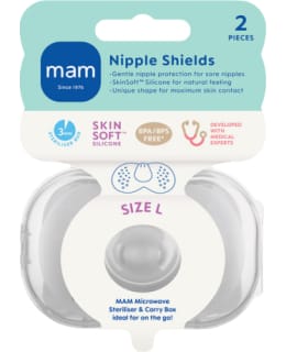 AINU MAM NIPPLE SHIELDS 2KPL L RINTAKUMI Main Image