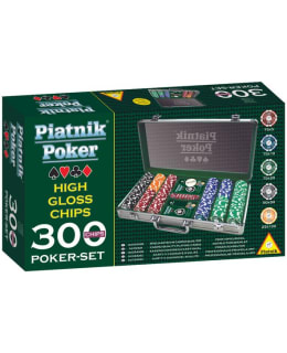 PIATNIK HIGH GLOSS CHIPS 300 POKERISETTI Main Image