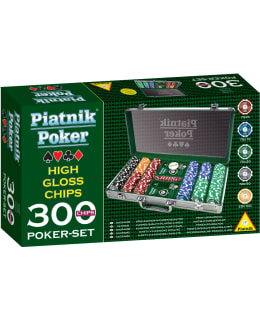 PIATNIK HIGH GLOSS CHIPS 300 POKERISETTI Main Image