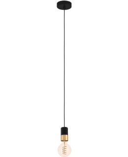 PENDANT LAMP CALARI BLACK/BRASS Main Image