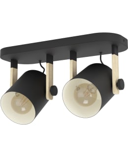 EGLO HORNWOOD PUU 2 X E27 SEINÄVALAISIN Main Image