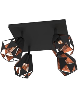 SPOT LAMP 4 PART CARLTON 7 COPPER/BLACK Main Image