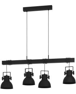 PENDANT LAMP 4 PART SHIREBROOK BLACK Main Image