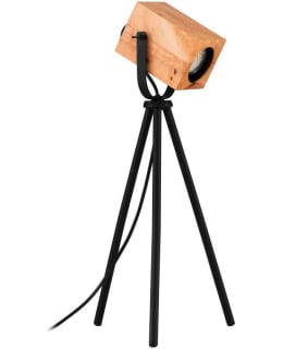 TABLE LAMP AYLES WOOD/BLACK Main Image