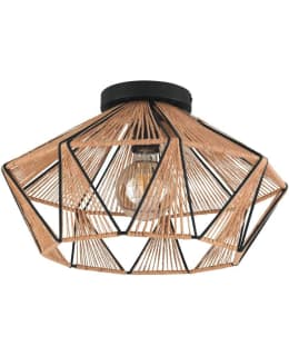 CEILING LAMP ADWICKLE ROPE/BLACK Main Image