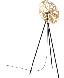 FLOOR LAMP CASTANUELO GOLD/BLACK Main Image